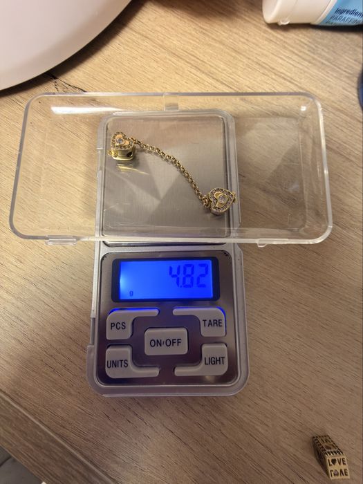 Brațara Aur 14k, stil Pandora