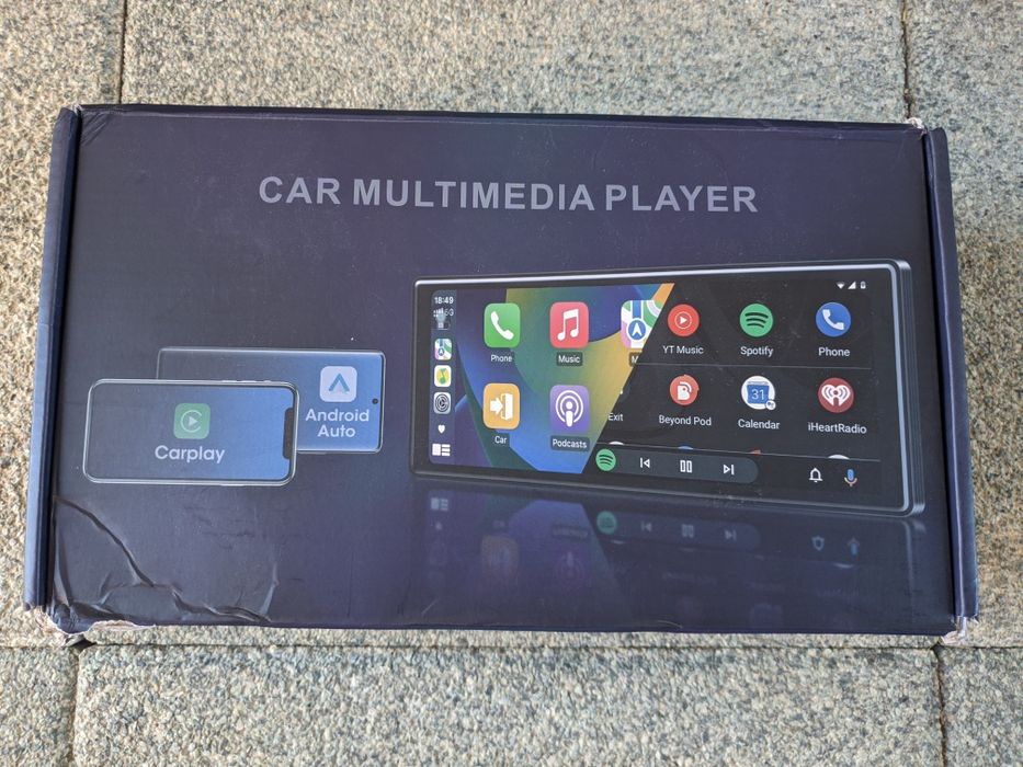 Navigație universală (tabletă mașină) - Android auto/ CarPlay wireless