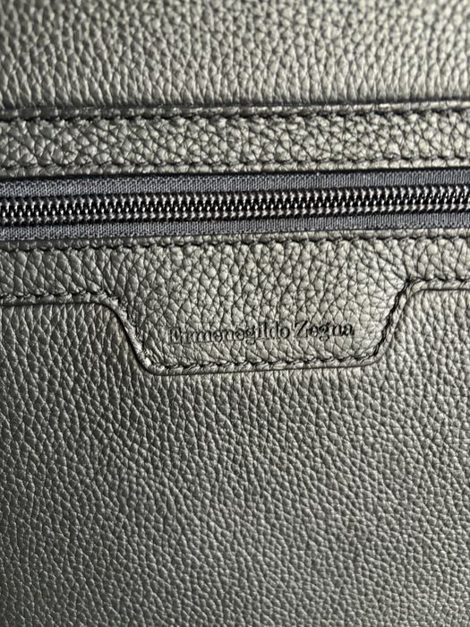 Valiză cabină Ermenegildo Zegna din piele naturală – Luxury Carry-On Trolley