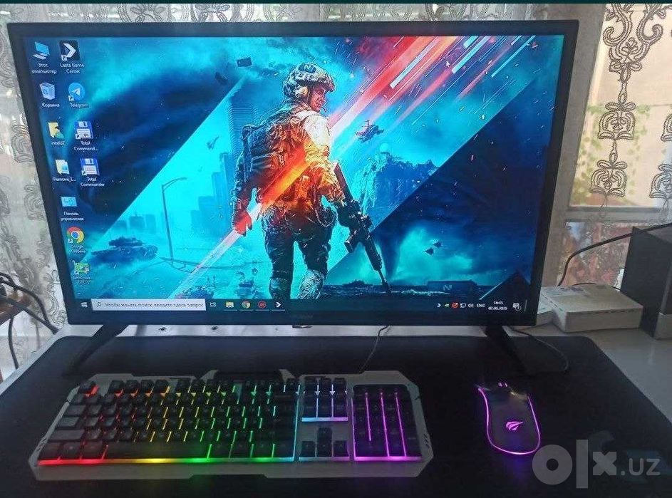 Компьютер DDR4 Core i3 6100 + tv Монитор 32