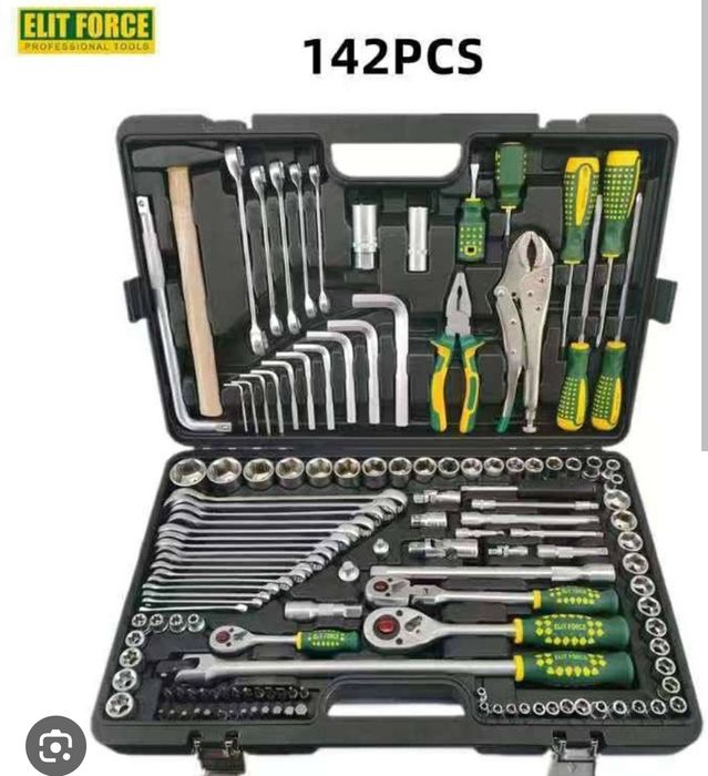 Набор инструментов 142 предмета Элит форсе чемодан инструментов
