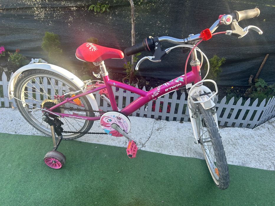 Детско колело розово