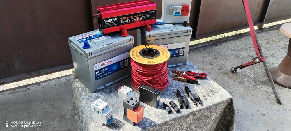 Инвертор 3000 W/48 V пълна синусоида+акумулатор и още ТОП предложения.