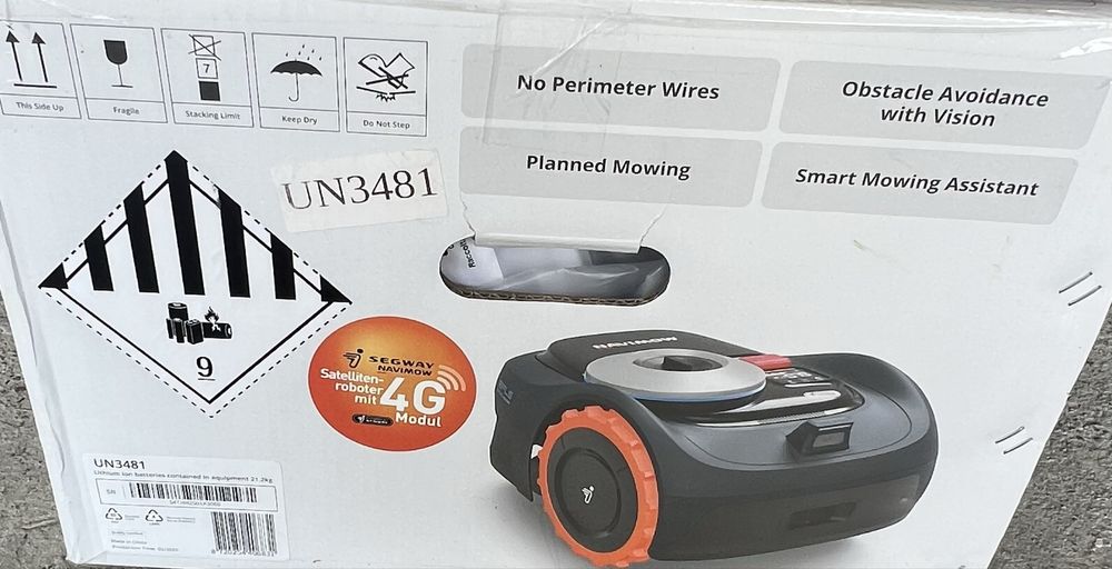 Robot de tuns iarba Segway Navimow iseries 800mp fara fir perimetral