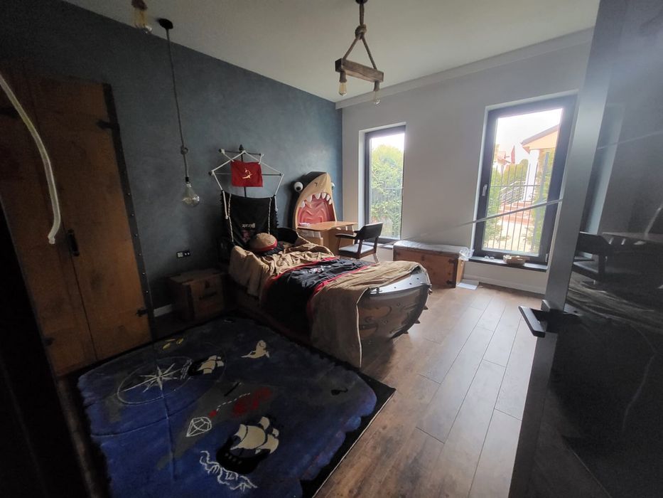 Vand dormitor copii model pirati