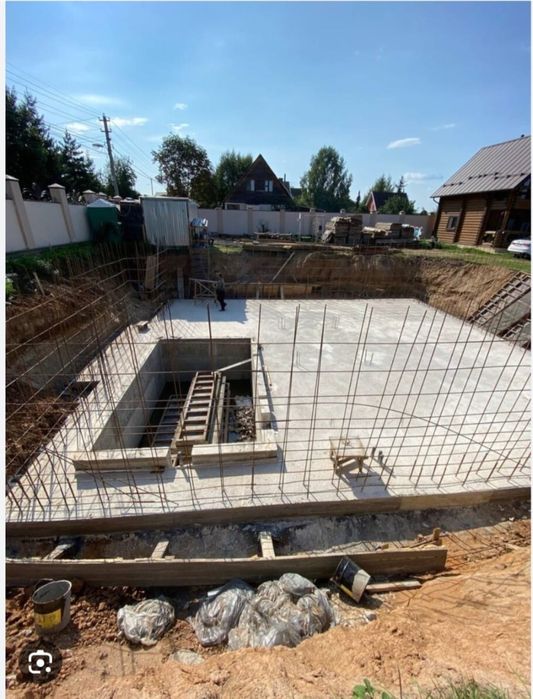 Заливаем фундамент со свеи апалубкои