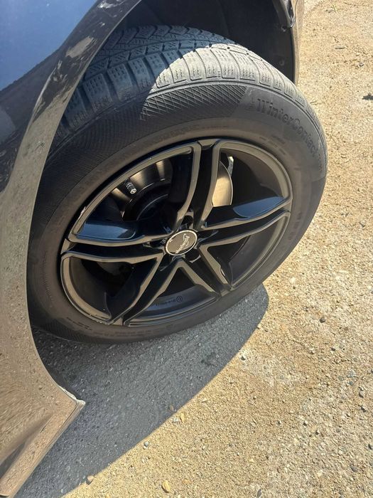SET Jante aliaj model: Wheel World pentru Audi A6 C6 5x112 R17 inclus in pret - anvelope iarna Continental 225/55 R17