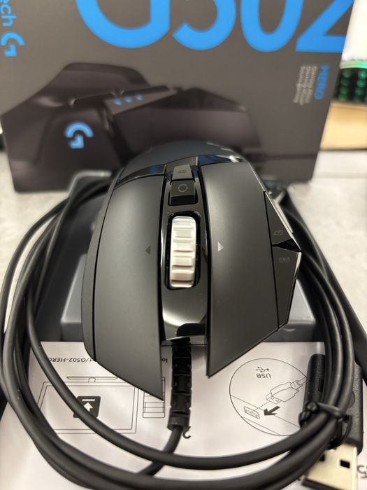 Mouse gaming Logitech G502 Hero 25K DPI, Negru