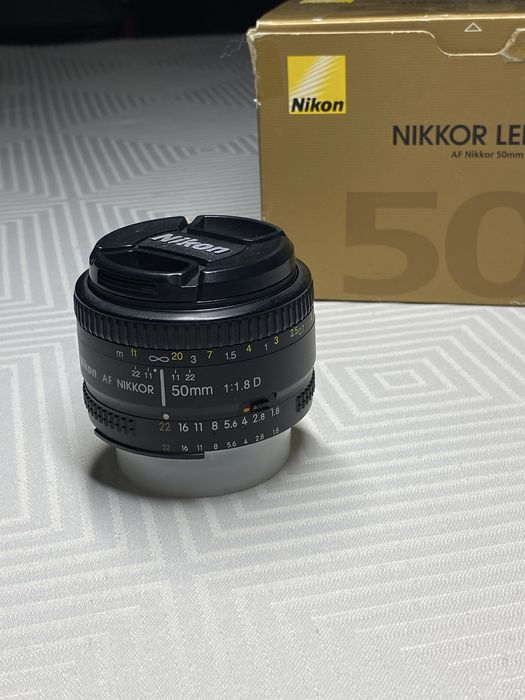 Объектив Nikor 50mm 1.8D