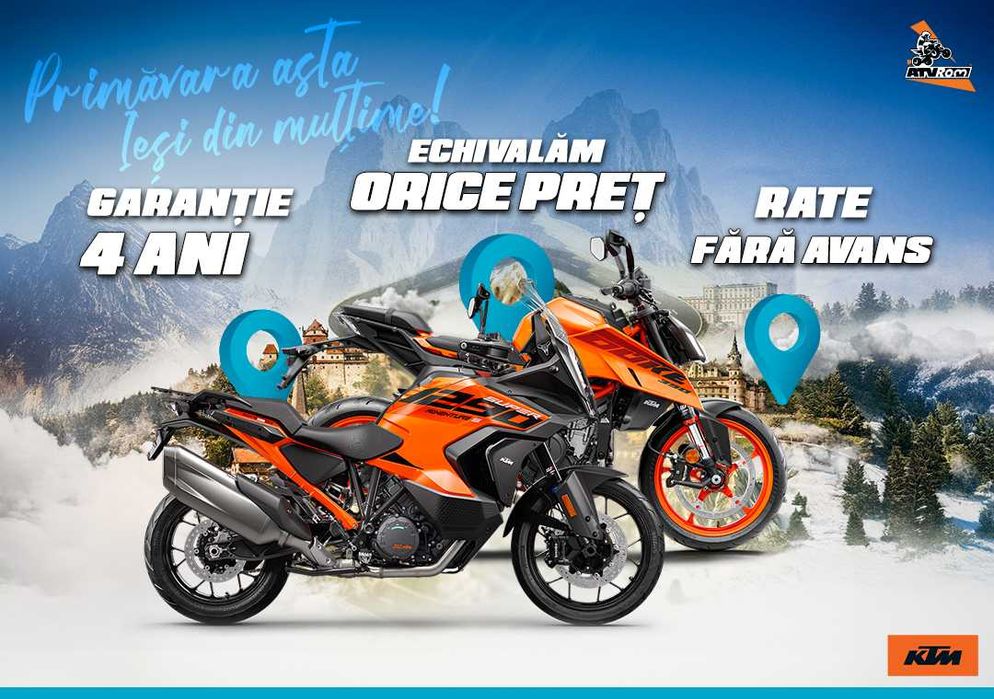 Motociclete KTM (Husqvarna,GasGas,CFMOTO)