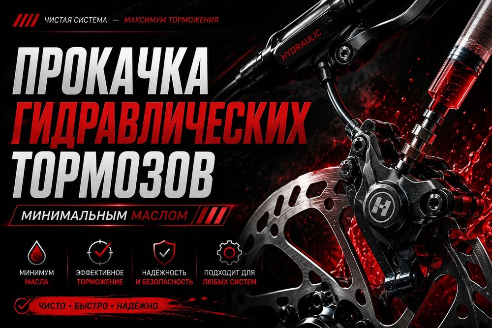 Прокачка гидравлических тормозов