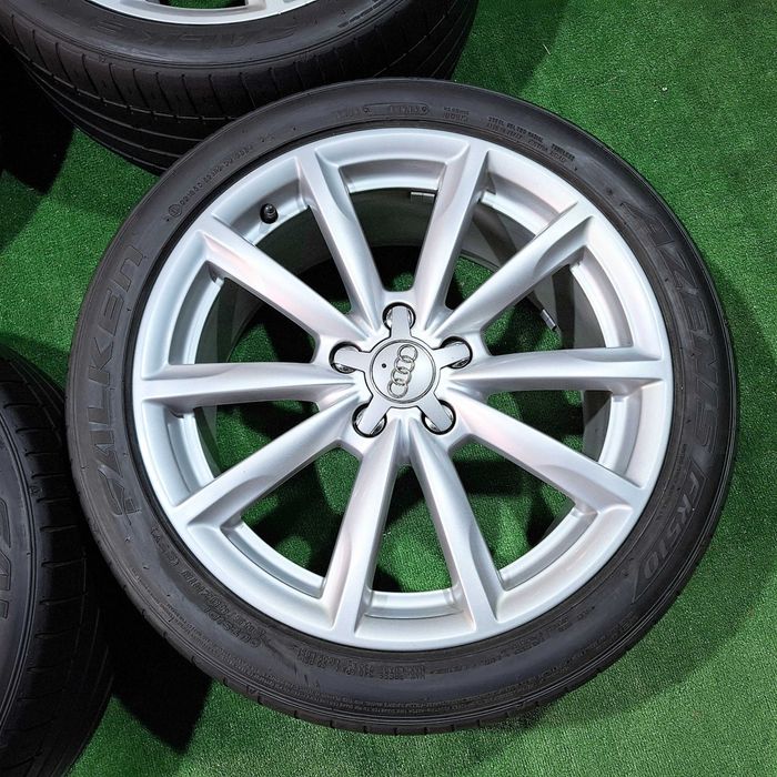 5 Roti,jante R18 aluminiu 5x112 Audi Originale 18" 4F0601025CP,A3,A4,A6- REZERVA separat,4+1