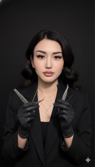 Перманентный макияж и наращивание ресницы.