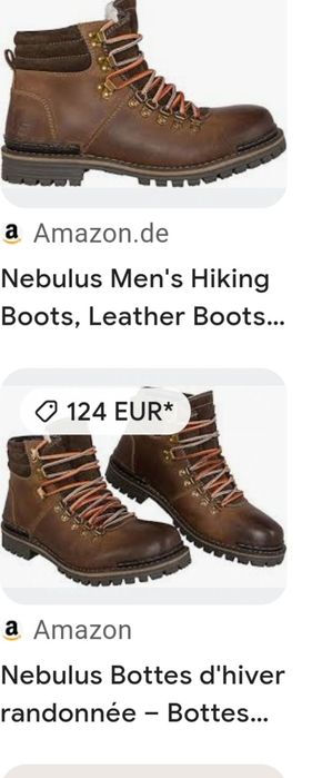 Ghete Nebulus piele   mărimea 41,5 /42(27,5 cm)