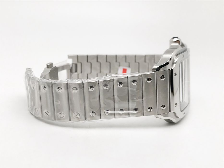 Cartier Santos de Cartier 40mm кафяв циферблат стомана автоматичен - QC снимки