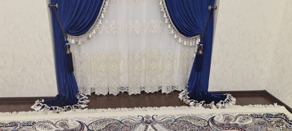 Парда 4 хил тюль+зашитка