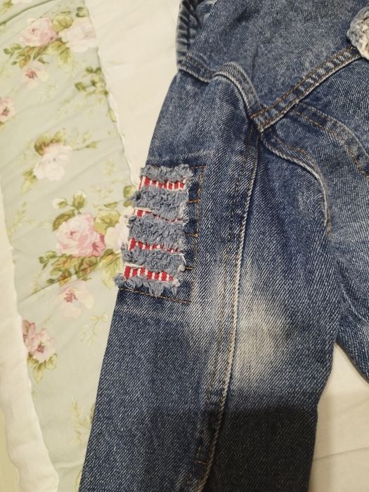 Джинсовка детская возраст 1-2 лет