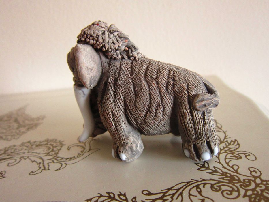 cadou rar Peru 1980 Mamut handmade  figurina mica