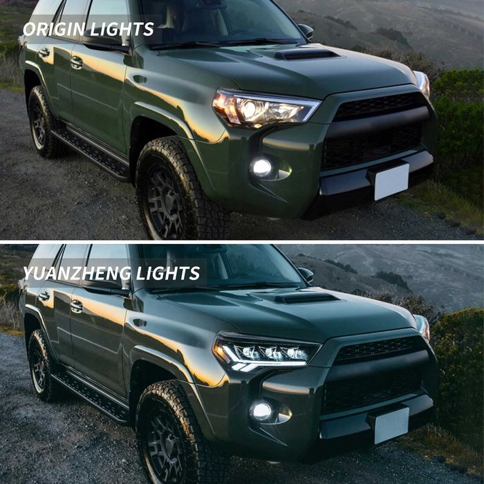 Комплект фарове Toyota 4 Runner Full LED 2014 - 2023 година
