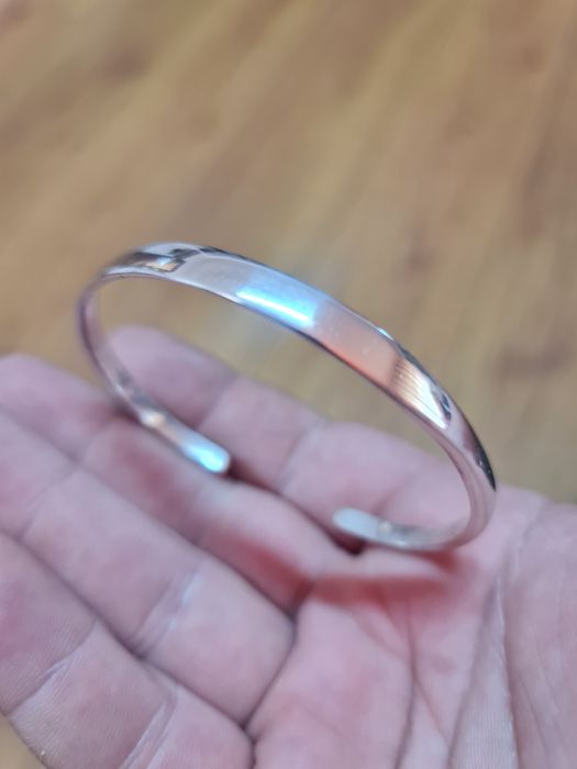 Brățară argint masivă