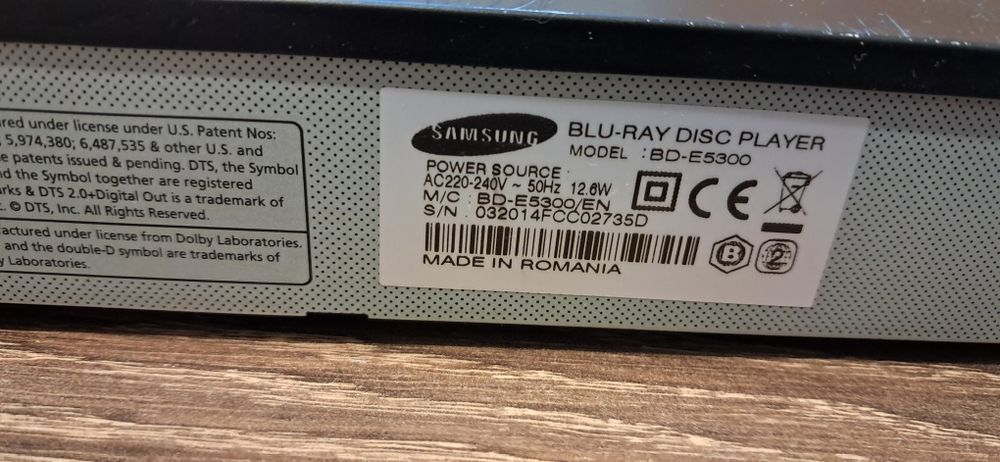 Blu-ray Samsung BD-E5300