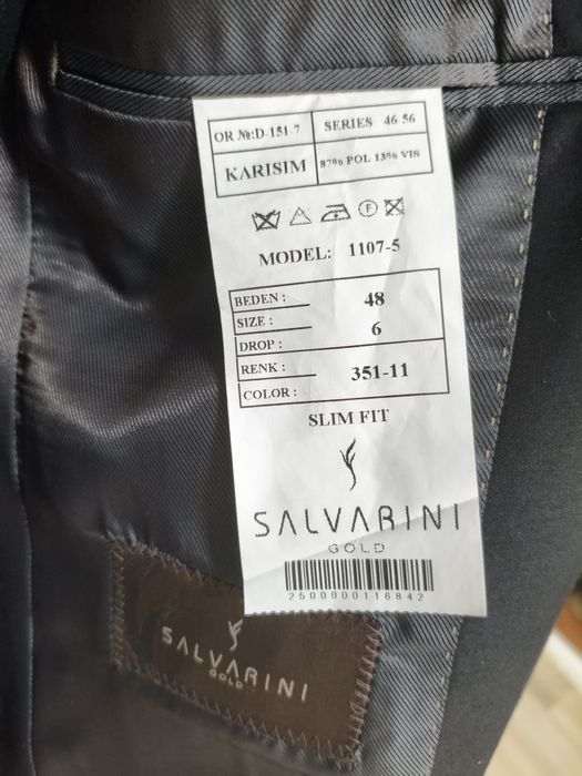 Мужской костюм 48 размер