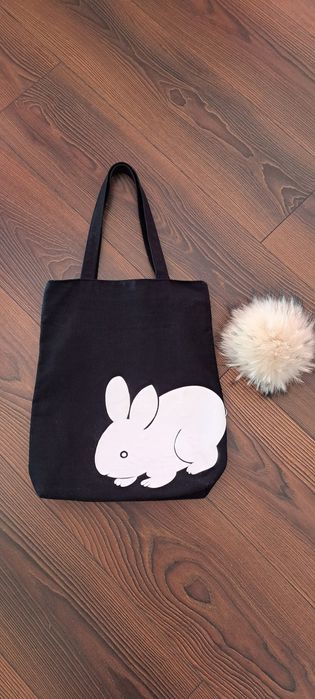 Нова текстилна чанта Заек