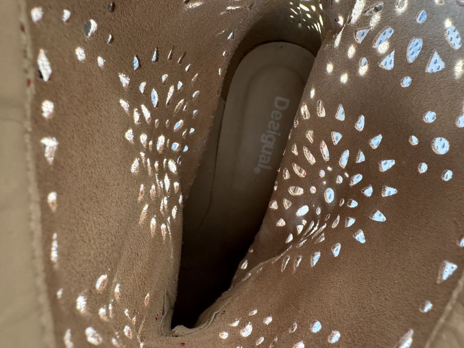 Ghete Desigual piele intoarsa