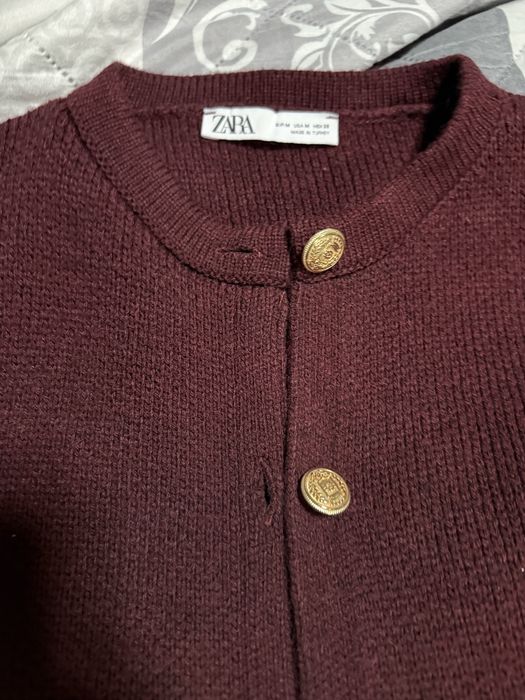 Жилетка Zara в бордо