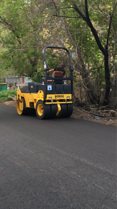 Услуги асфальтоукладчик каток 5 тонн