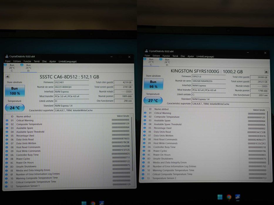 Laptop GIGABYTE G5 KF - i5-12500H / RTX 4060 / 16GB RAM / 1.5 TB Stocare
