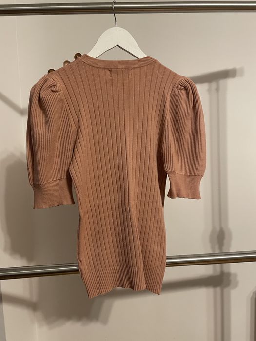 Bluza culoare roz pudrat