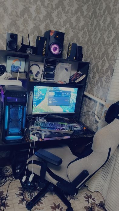 Игровой Компьютер КомплектСтол ИгровойКресло барлык заты косып берилди