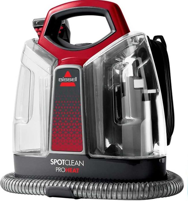 BISSELL SpotClean ProHeat – компактен уред за мокро почистване на килими, тапицерии и автомобилни седалки