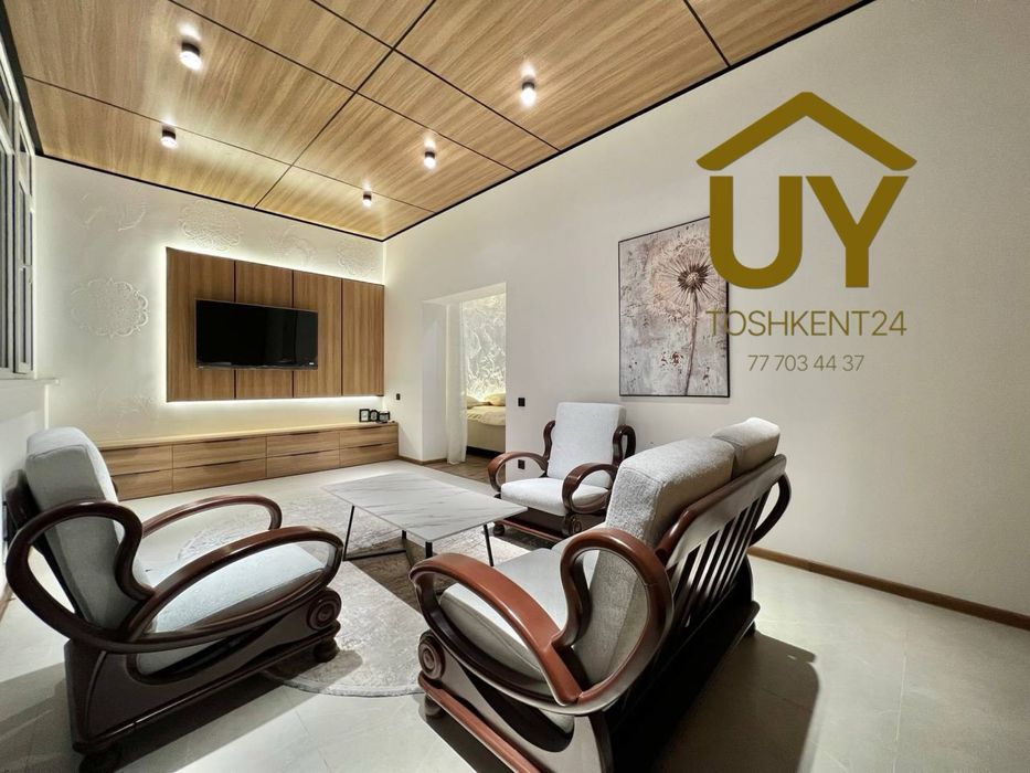 3 комнаты 104 м2 Махтумкули Poytaxt Residence 2 санузла с кадастром