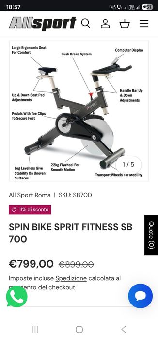 Bicicleta fitness spinning/sport/spining/fitnes