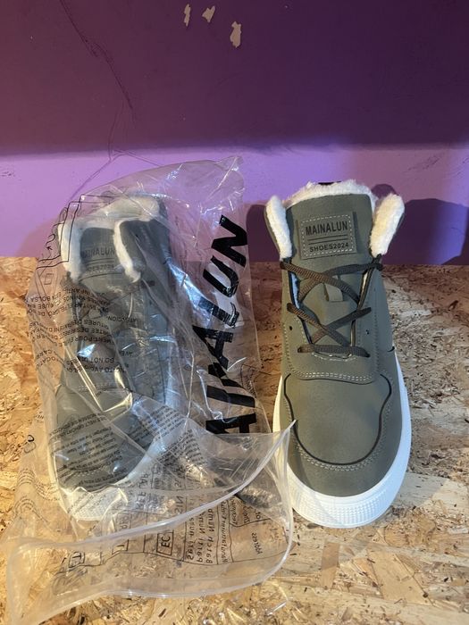 Кроссовки зимние новый