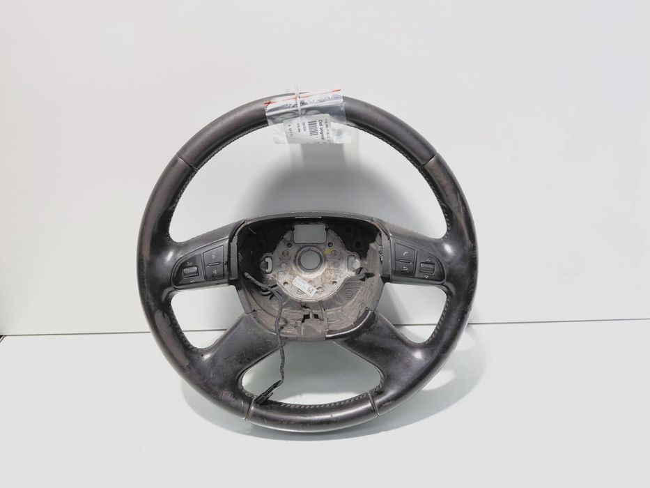 Volan piele cu comenzi, cod 3T0419091D, Skoda Superb II (3T4)