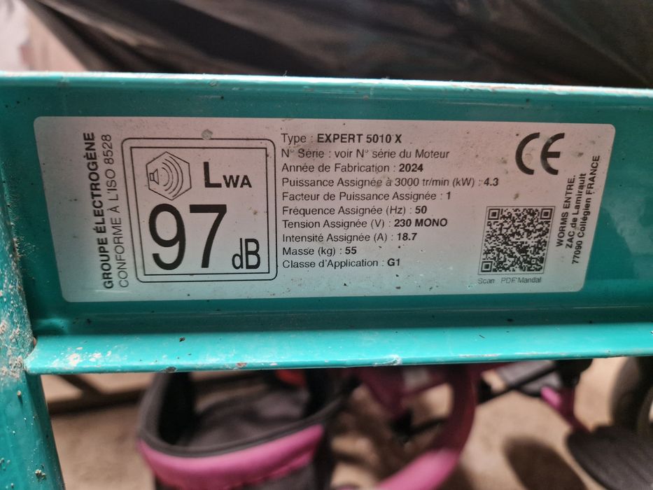 Generator curent Worms 5010X 2024 4.3kw