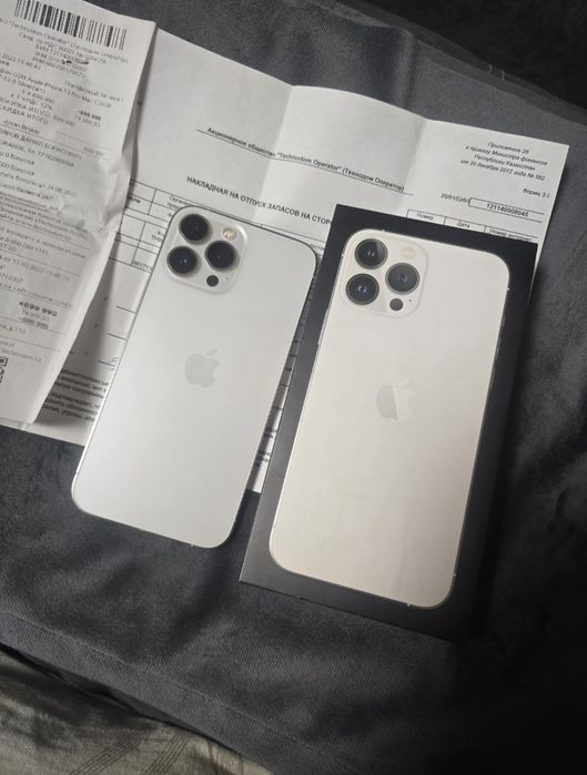 Iphone 13 Pro Max с чеком и коробкой
