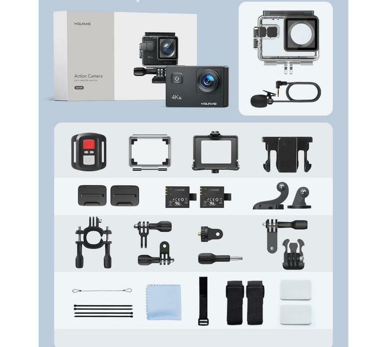 Camera Video Sport Wolfang GA100 Sigilata