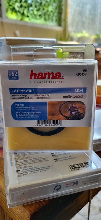 Filtru UV Hama WIDE MC-4, 77mm-46mm-52mm – Multi-coated, protecție lentilă