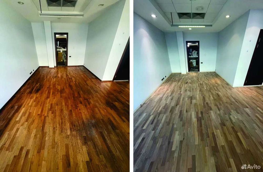 Шлифовка деревянных полов и ремонт паркета в Ташкенте недорого