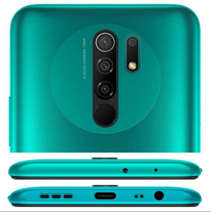 Telefon Xiaomi Redmi 9 64GB 4G Green Dual Sim 6.53inch 4GB Nou Sigilat