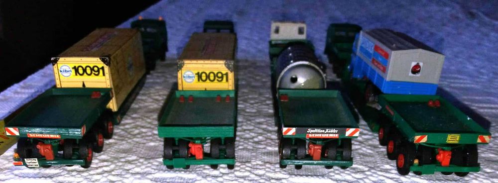 Vand machete autotractoare MB 2644 cu semitrailer, 1:87/ Ho, prd KIBRI