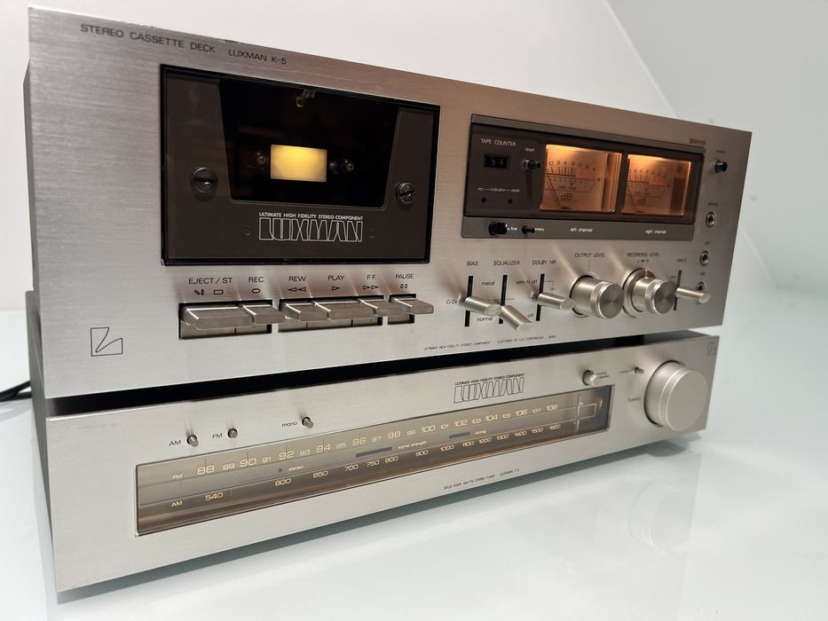 Deck Luxman K-5 si Tuner Luxman T2