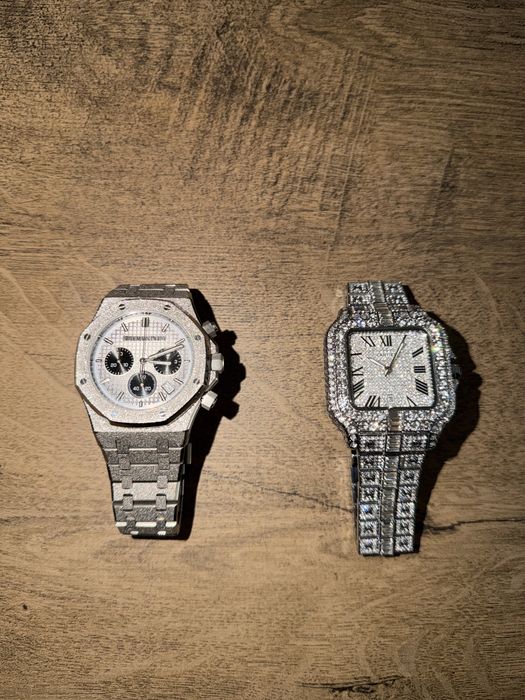 Iced out cartier