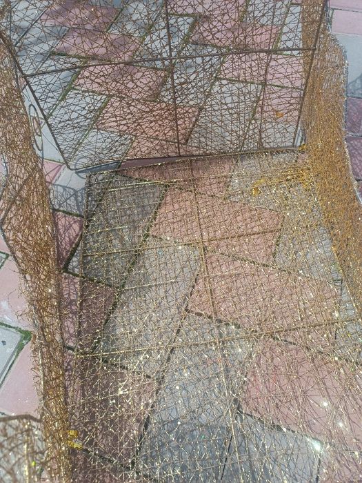 Декоративные,,золотые санки