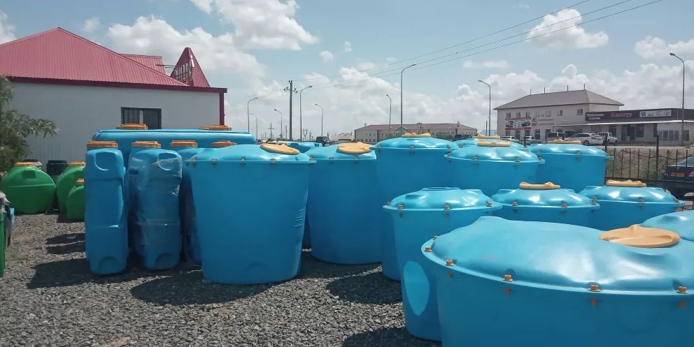 Емкость для воды Лепесток, бак, бочка 1000л
