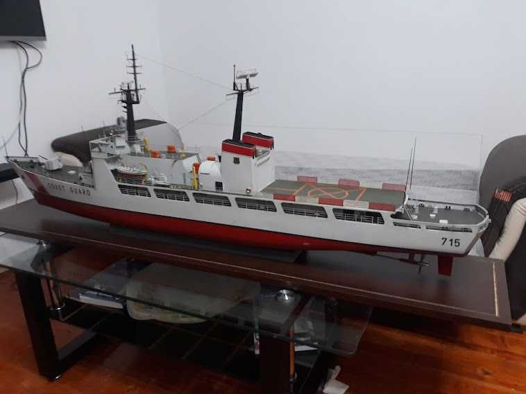 Macheta ,RC, Navomodel ,Hamilton 715, scara 1/75,Radiocomanda